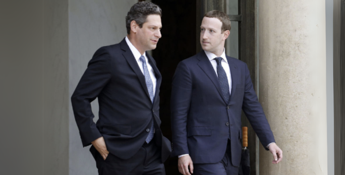 American political advisor, lobbyist, and attorney, Jeoel Kaplan and Facebook CEO Mark Zuckerberg May 23, 2018 in Paris, France.